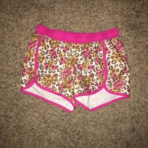 Childrens’ 14/16 OP Pink and Leopard Swim Trunks